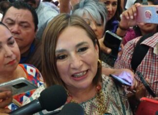 De visita a Yucatán, Xóchitl Gálvez la reciben con gritos de !presidenta, presidenta!