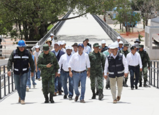 El Gran Parque de la Plancha avanza según lo programado con un 85% de avance, constató el Gobernador Mauricio Vila Dosal durante su visita de observación.