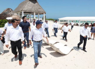 Vila inspecciona modernización del Hotel Costa Club en Yucalpetén