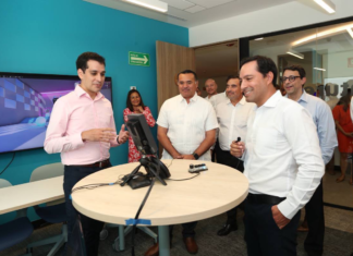 Firma irlandesa Accenture inauguró sus oficinas en Mérida, mediante el Centro de Tecnologías Avanzadas en Mérida.