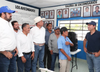 Campo de fútbol para Sucopó, anuncia el gobernador. Contentos los habitantes de esta comisaría de Tizimín.
