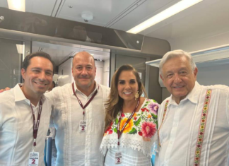 Recorrido en el Tren Maya.