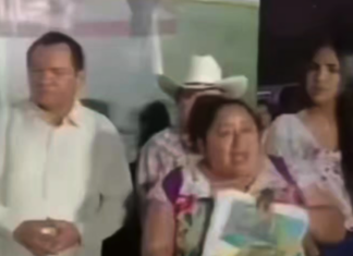 Reclamo Gobernador Joaquin Díaz Mena