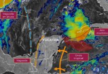 Lluvias intensas continuarán en Yucatán hasta el 5 de junio