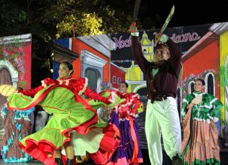 Noche Mexicana, folclor en Mérida, Semana Meridana, Paseo de Montejo.
