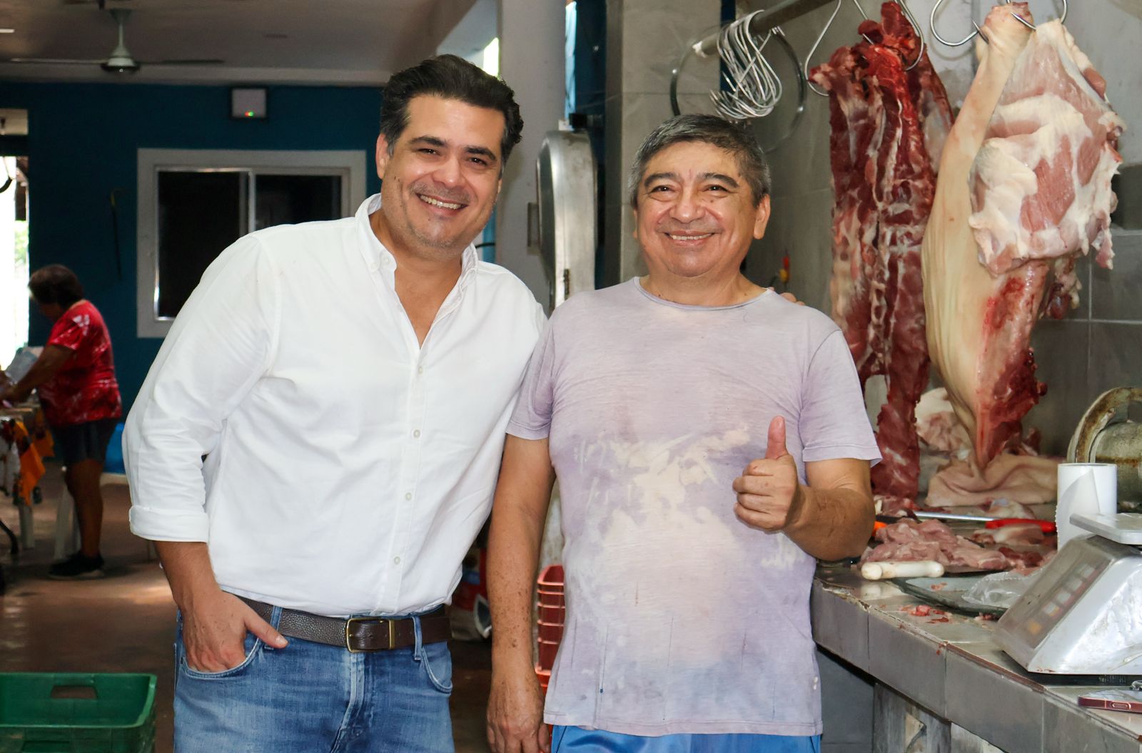Carnicería El Amigo Arroz de Komchén recibe crédito Micromer.