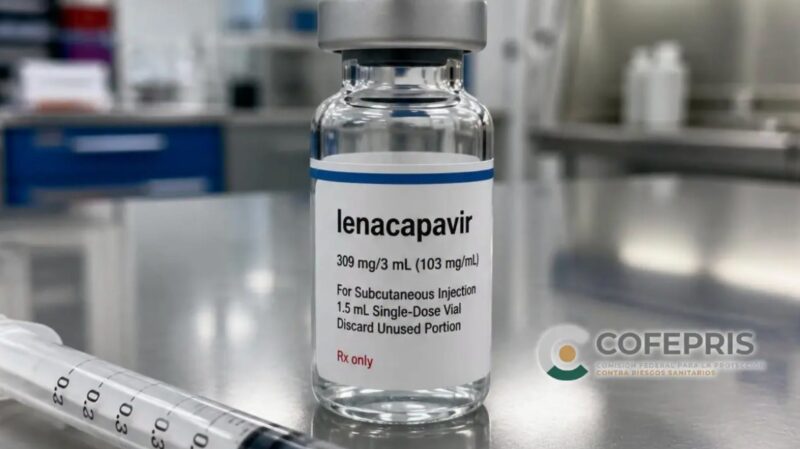 Lenacapavir, medicamento de acción prolongada para la prevención del VIH mediante dos inyecciones al año