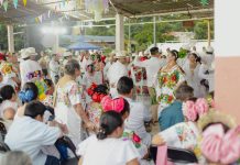 Vaquería tradicional de Dzibikal, Umán, celebrada después de siete años.