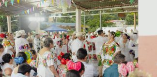 Vaquería tradicional de Dzibikal, Umán, celebrada después de siete años.