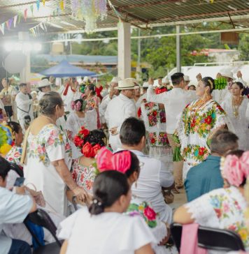 Vaquería tradicional de Dzibikal, Umán, celebrada después de siete años.