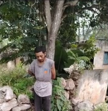 Habitantes de Peto retienen a presunto responsable de robos en Yucatán.
