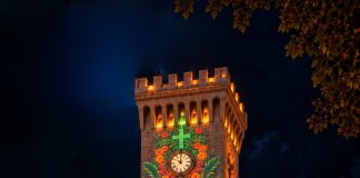 Videomapping U Janal Pixano’ob sobre la fachada de la Ex Penitenciaría Juárez por las celebraciones del Hanal Pixán en Mérida.