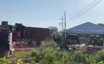 Presencia policiaca en la Parcela 21 de Ucú ante reclamos de ejidatarios por sus tierras