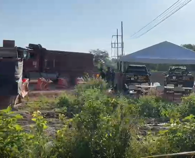 Presencia policiaca en la Parcela 21 de Ucú ante reclamos de ejidatarios por sus tierras